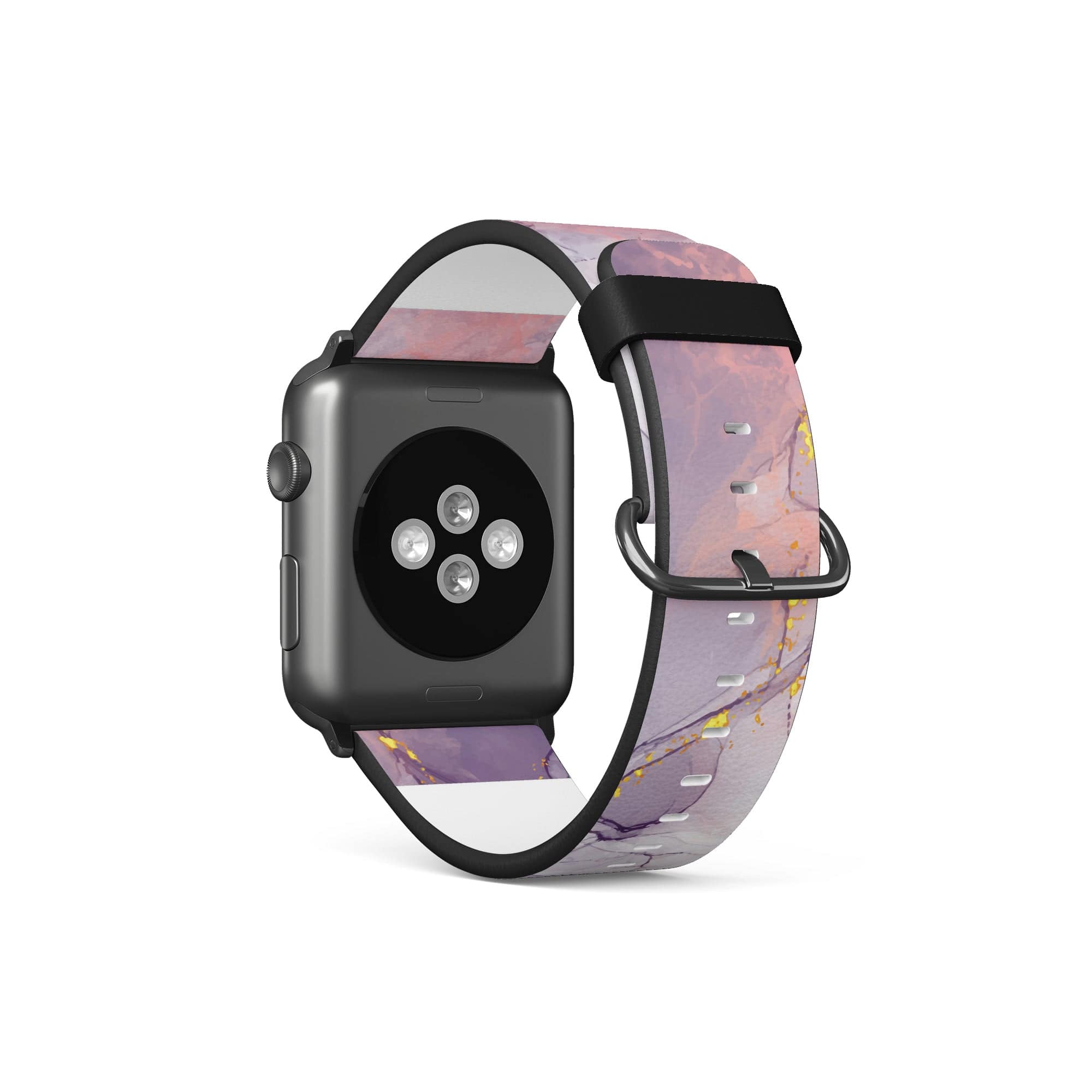 Surface Pressure | Marble Apple Watch Band for 38/40/41 mm Watch in Black