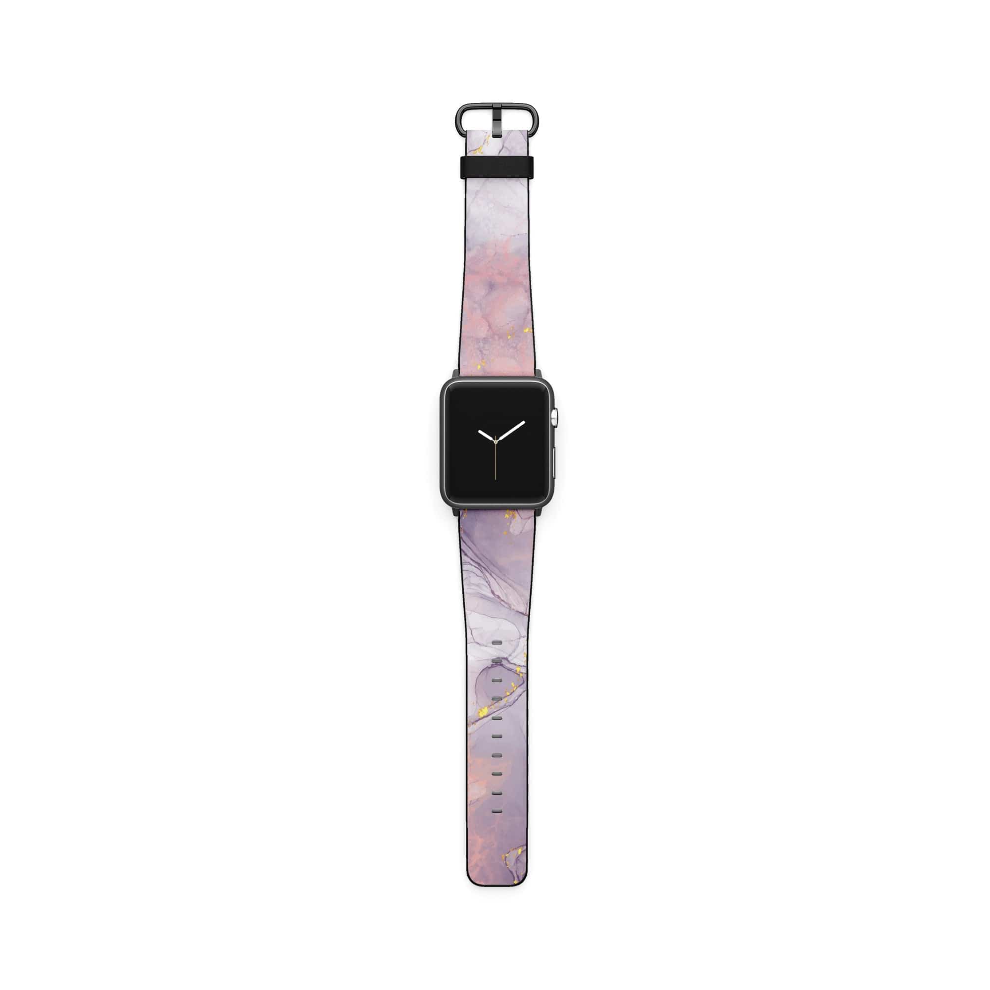 Surface Pressure | Marble Apple Watch Band for 38/40/41 mm Watch in Black