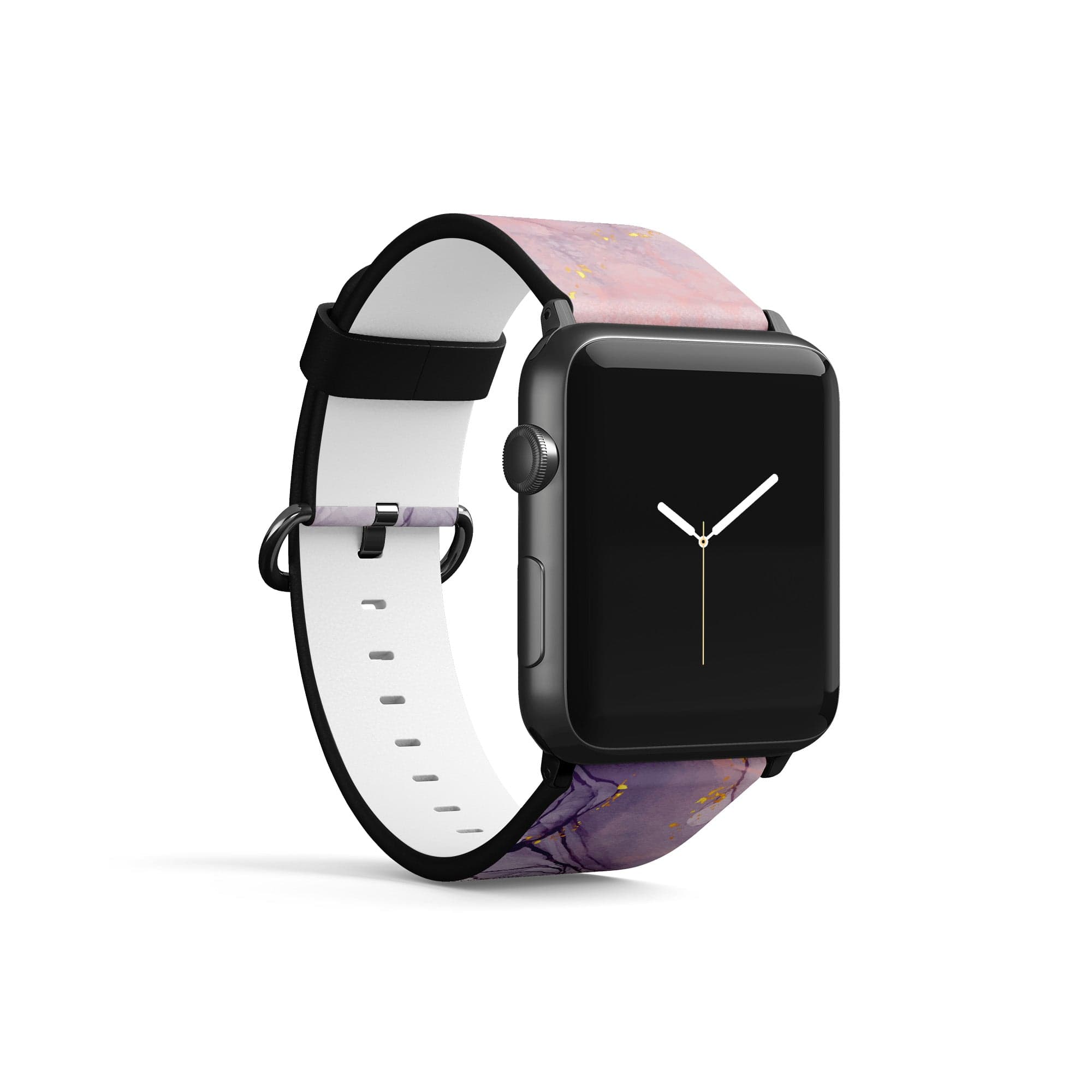 Surface Pressure | Marble Apple Watch Band for 38/40/41 mm Watch in Black