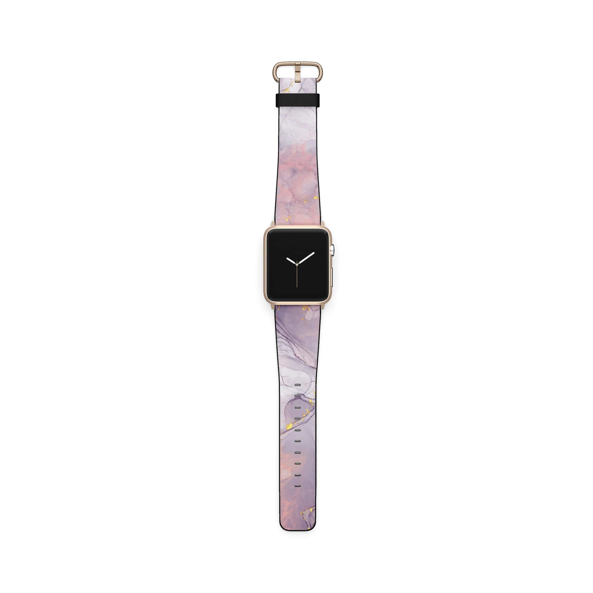 Surface Pressure | Marble Apple Watch Band for 38/40/41 mm Watch in Gold