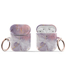 Surface Pressure | Marble Apple AirPods Case for AirPods 1&2 Rose Gold