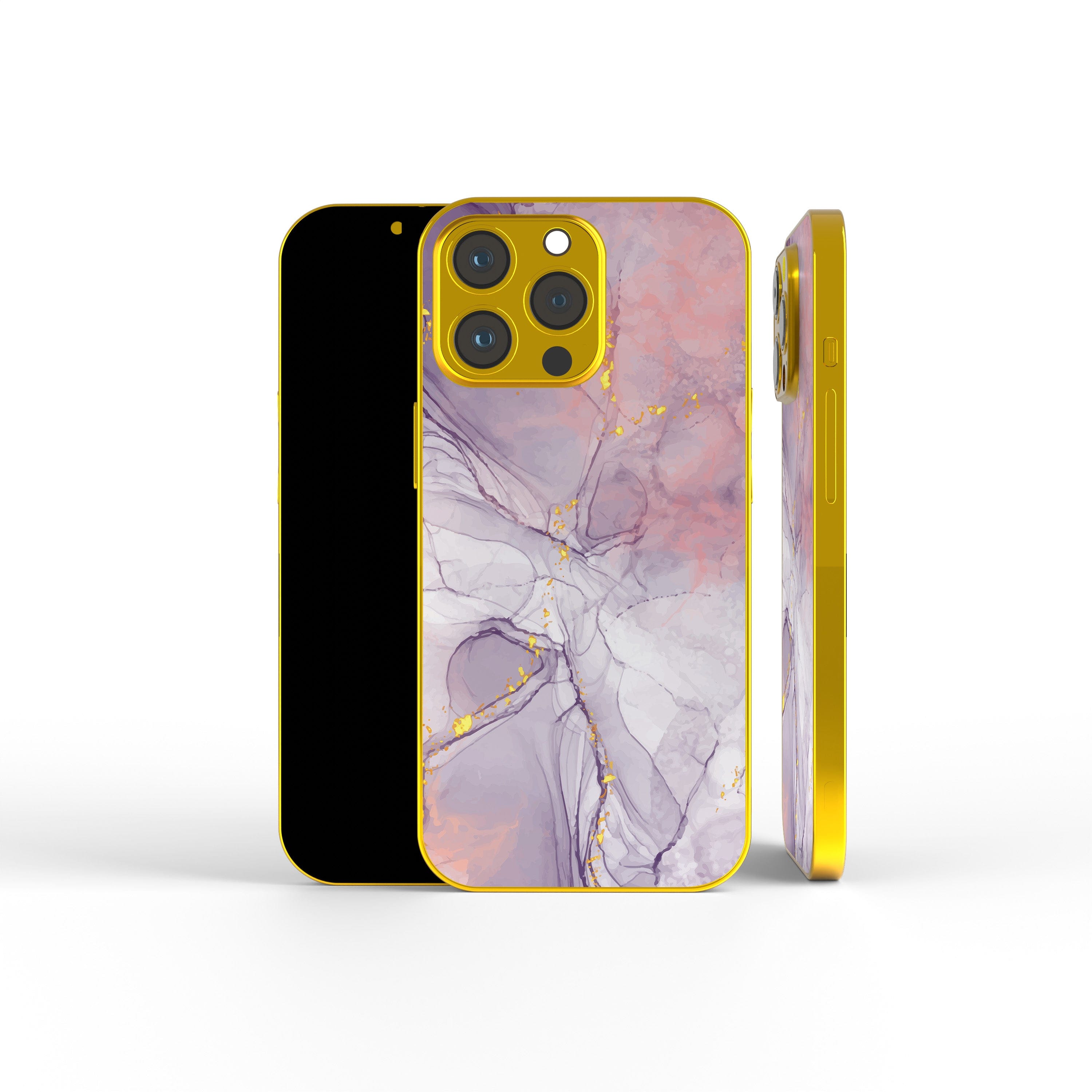 Surface Pressure | Marble Precious Metals Case in Gold