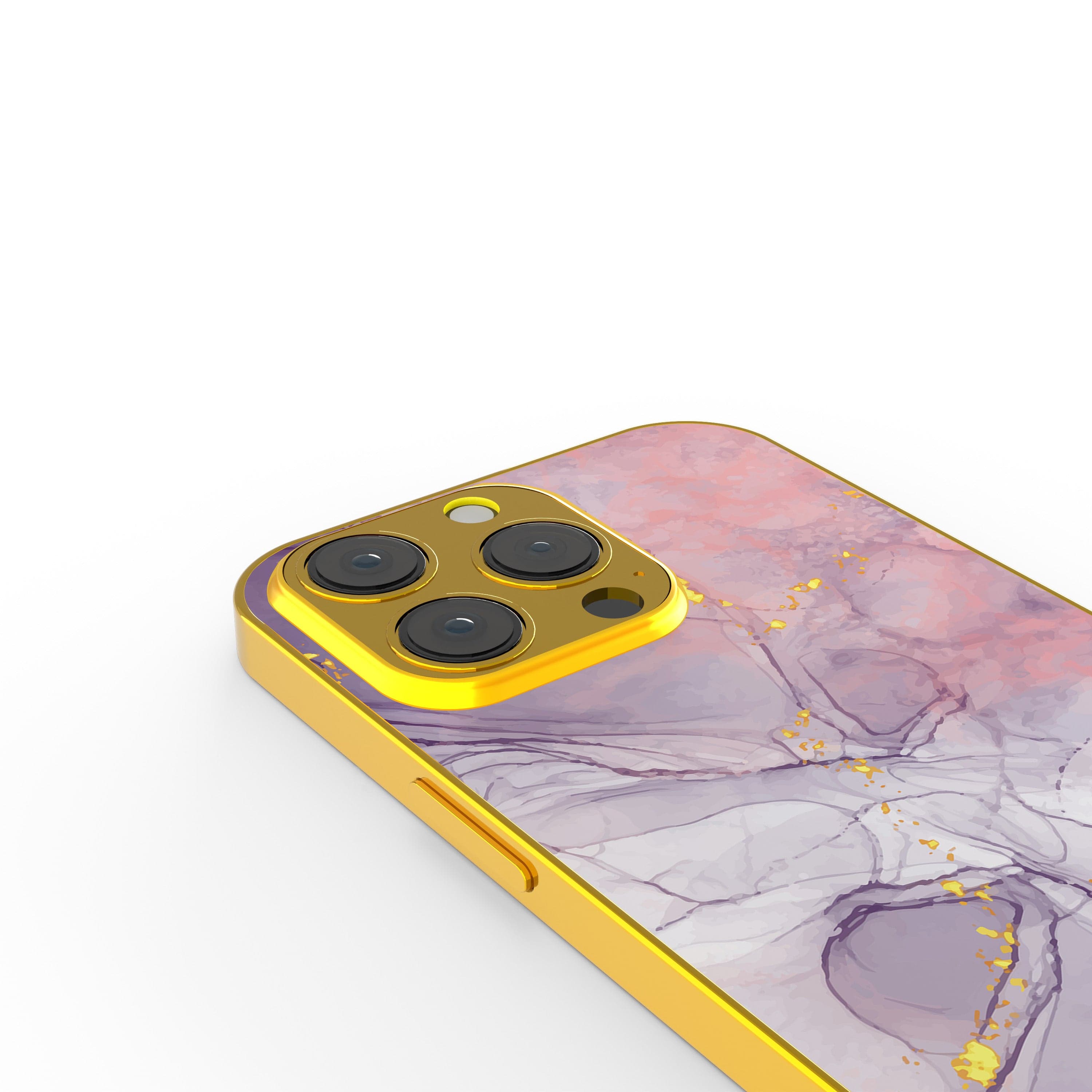 Surface Pressure | Marble Precious Metals Case in Gold