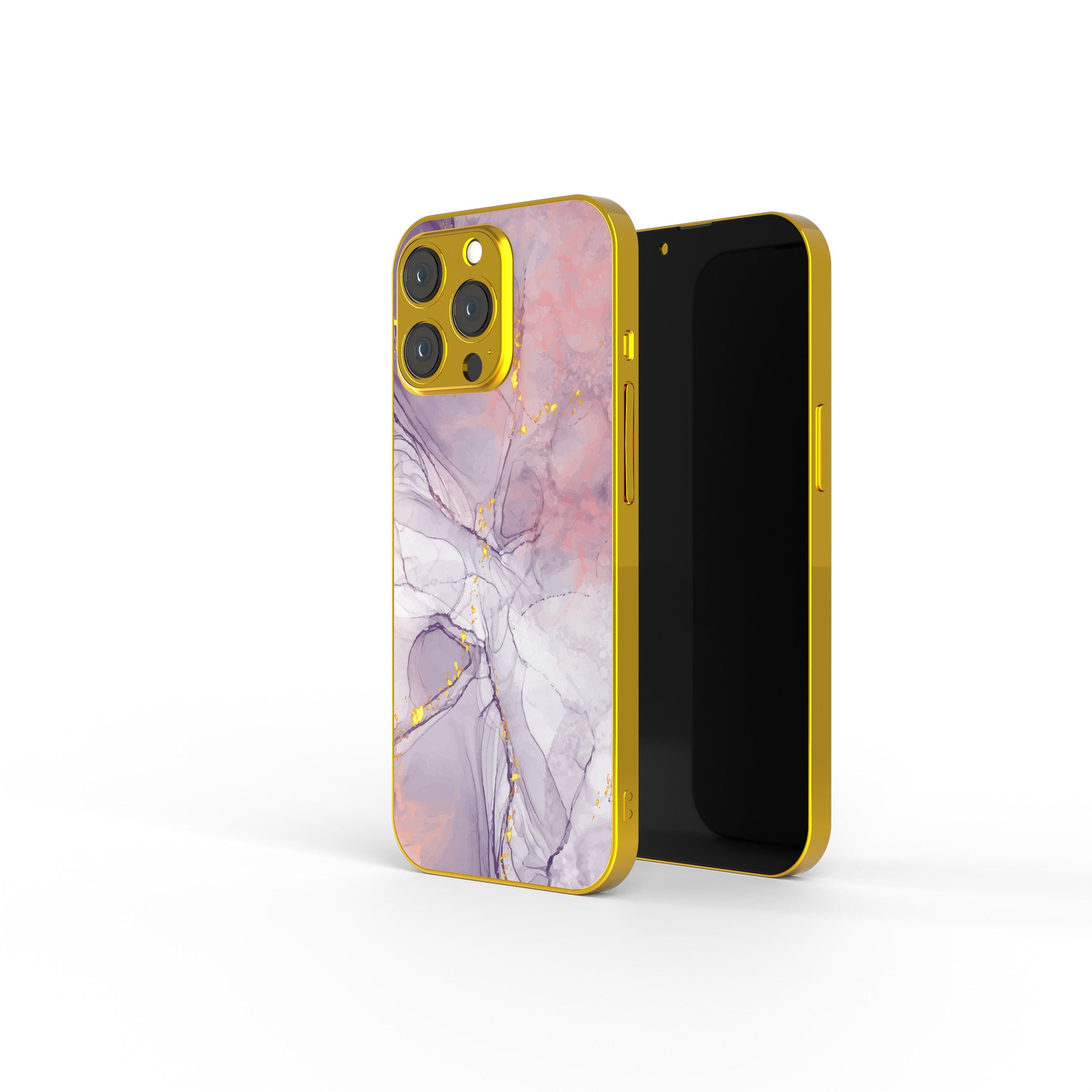 Surface Pressure | Marble Precious Metals Case in Gold