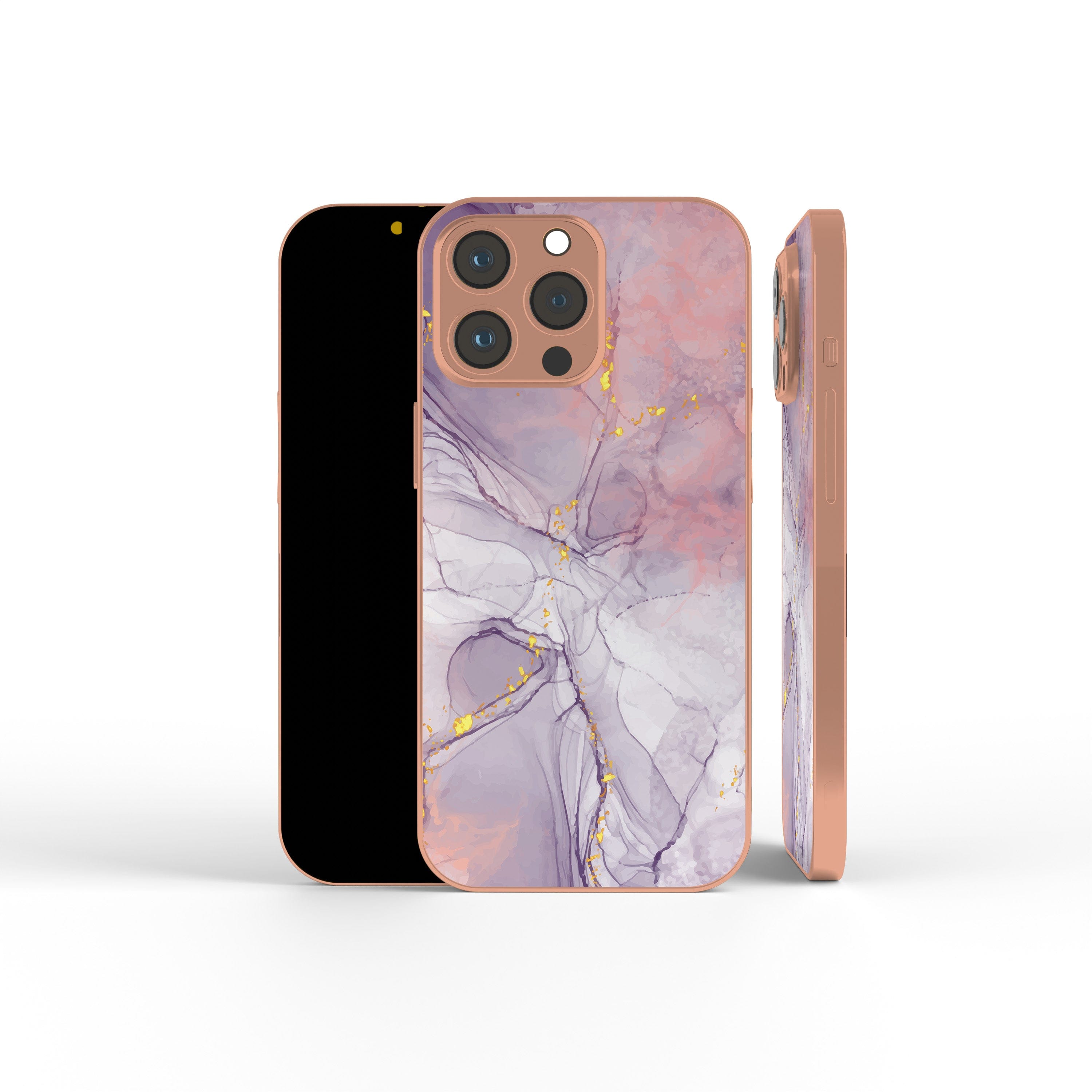 Surface Pressure | Marble Precious Metals Case in Rose Gold