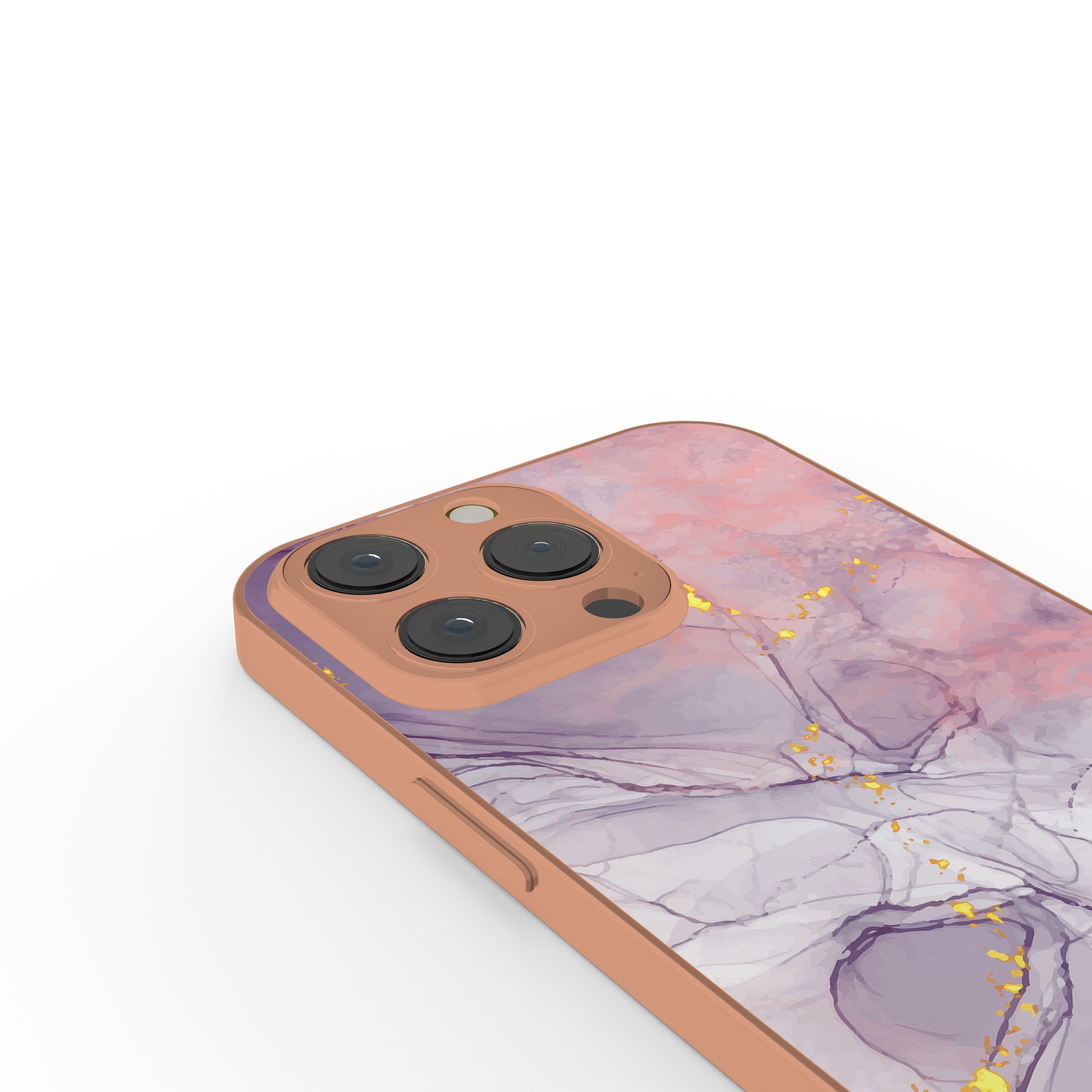 Surface Pressure | Marble Precious Metals Case in Rose Gold