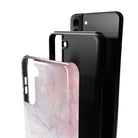 Surface Pressure | Marble Samsung Case Tough for Galaxy S21 Plus