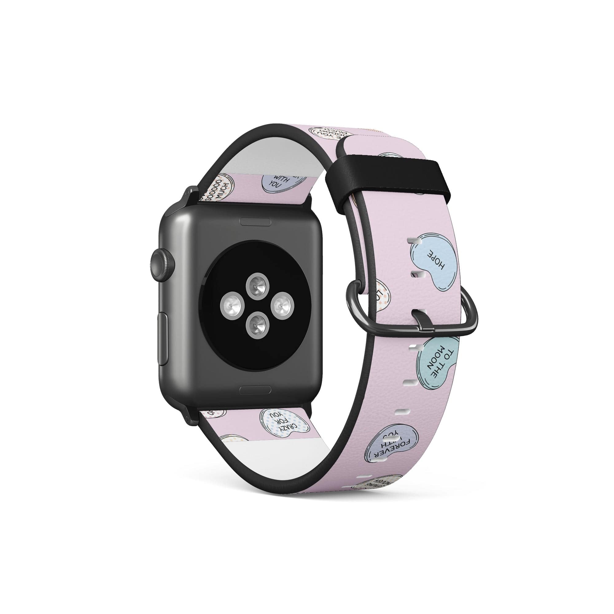 Sweet Nothings | Candy Hearts Apple Watch Band for 38/40/41 mm Watch in Black