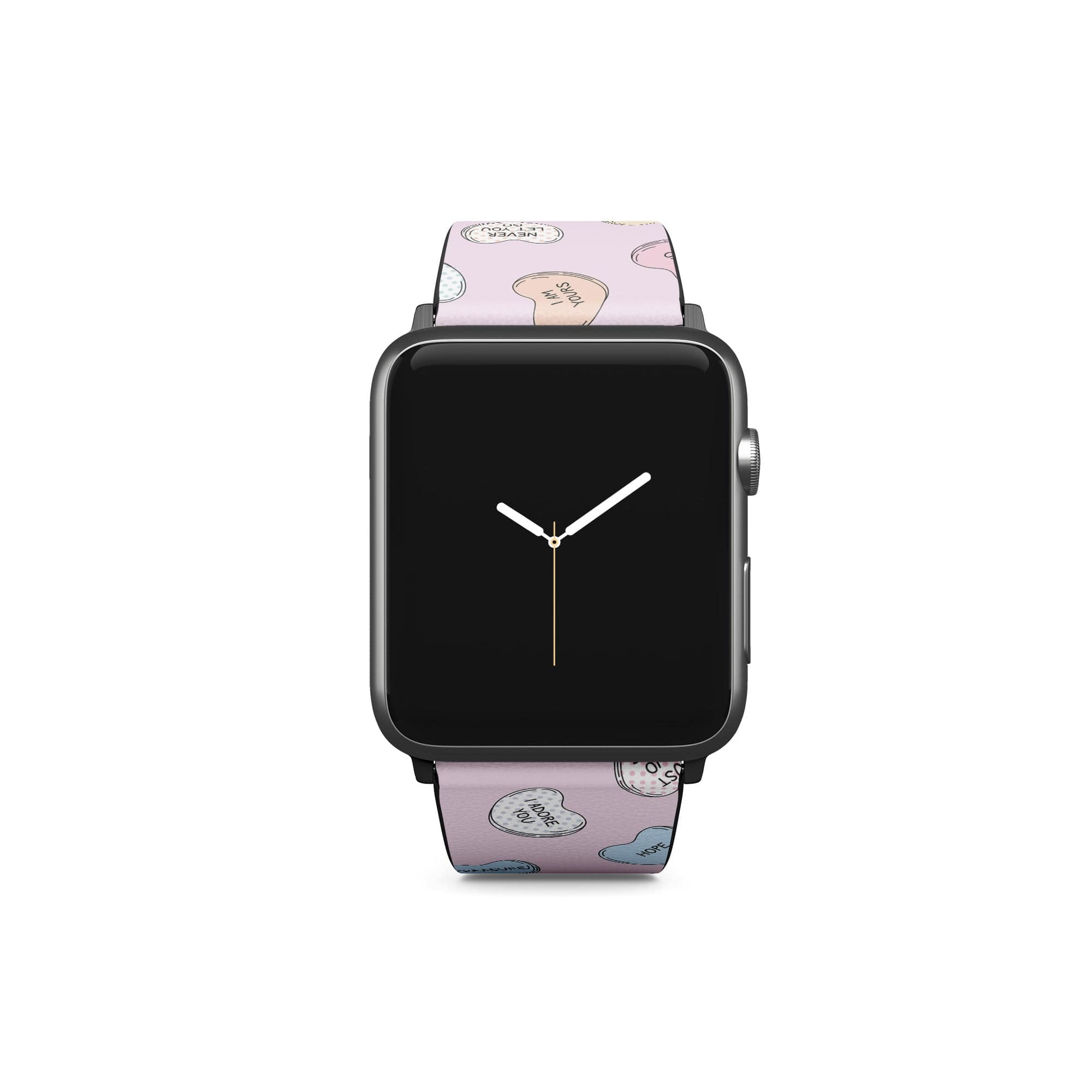 Sweet Nothings | Candy Hearts Apple Watch Band for 38/40/41 mm Watch in Black