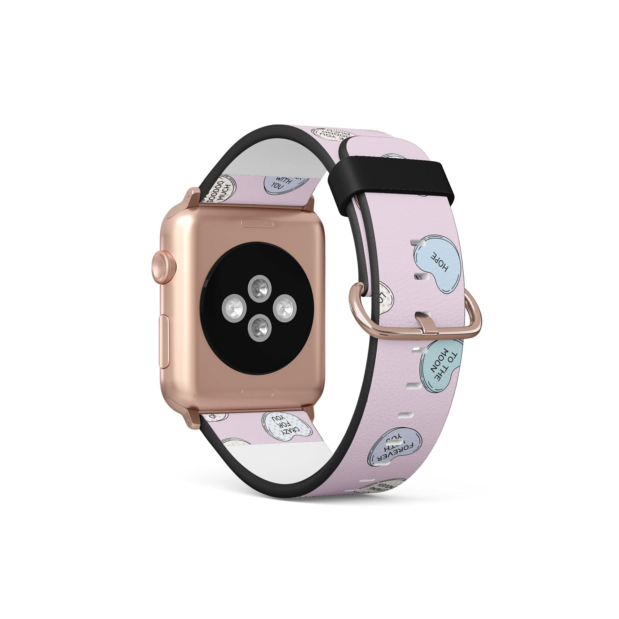 Sweet Nothings | Candy Hearts Apple Watch Band for 38/40/41 mm Watch in Rose Gold