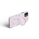 Sweet Nothings | Candy Hearts Foldable Phone Grip in White