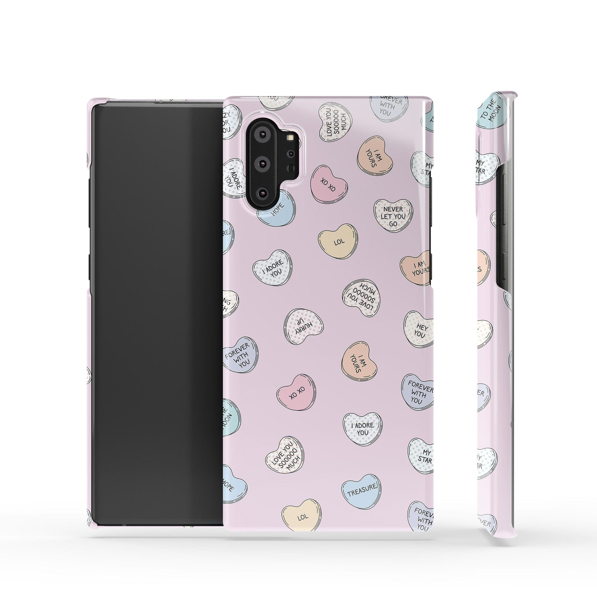 Sweet Nothings | Candy Hearts Samsung Case Slim for Galaxy Note 10 Plus 