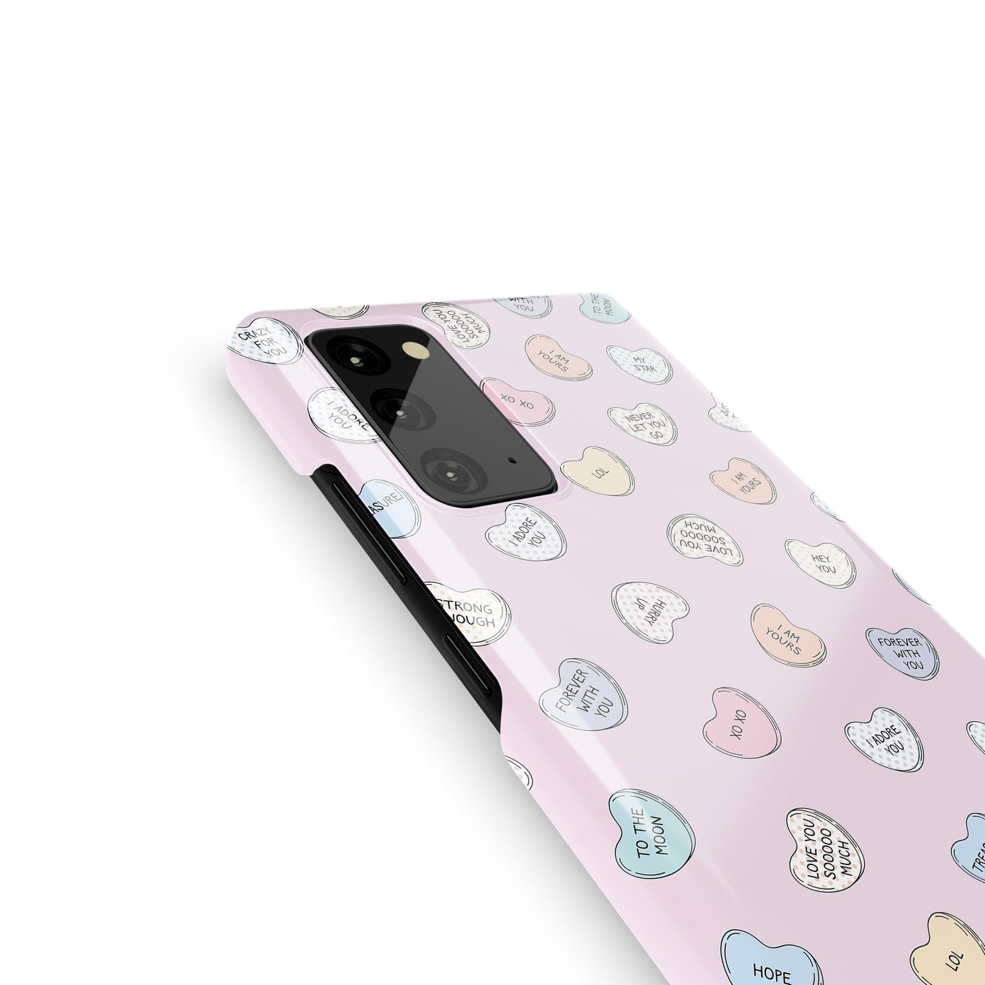 Sweet Nothings | Candy Hearts Samsung Case Slim for Galaxy Note 20 