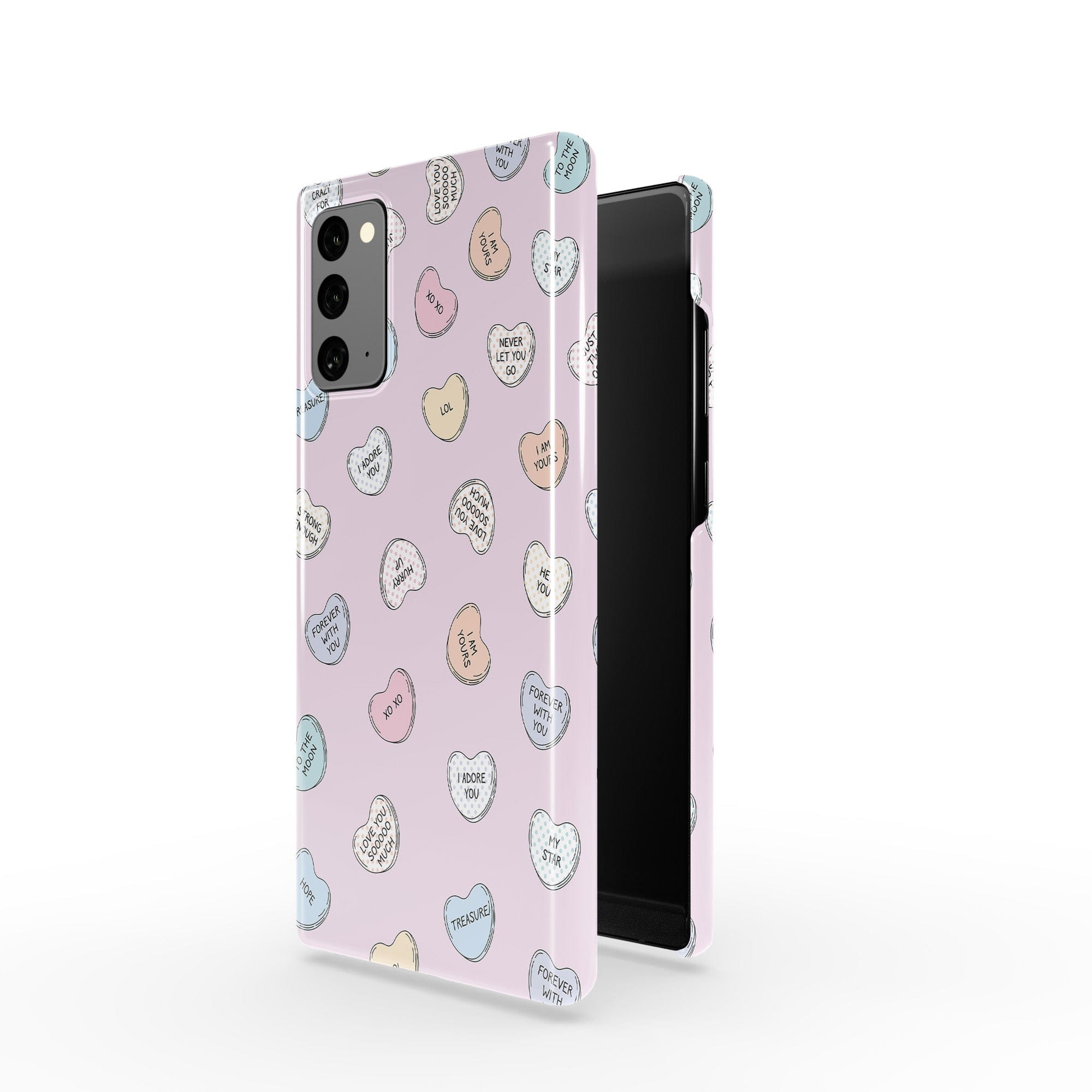 Sweet Nothings | Candy Hearts Samsung Case Slim for Galaxy Note 20 