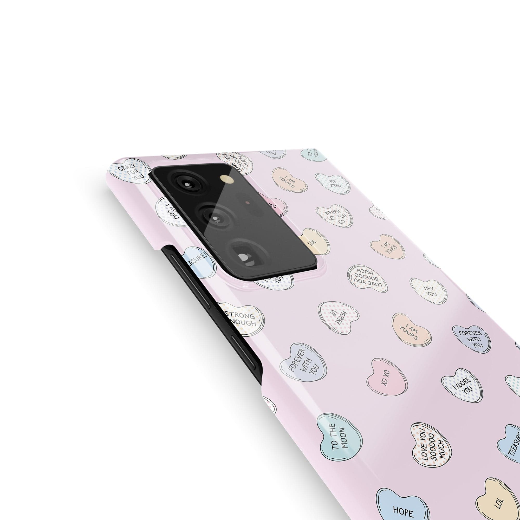 Sweet Nothings | Candy Hearts Samsung Case Slim for Galaxy Note 20 Ultra 