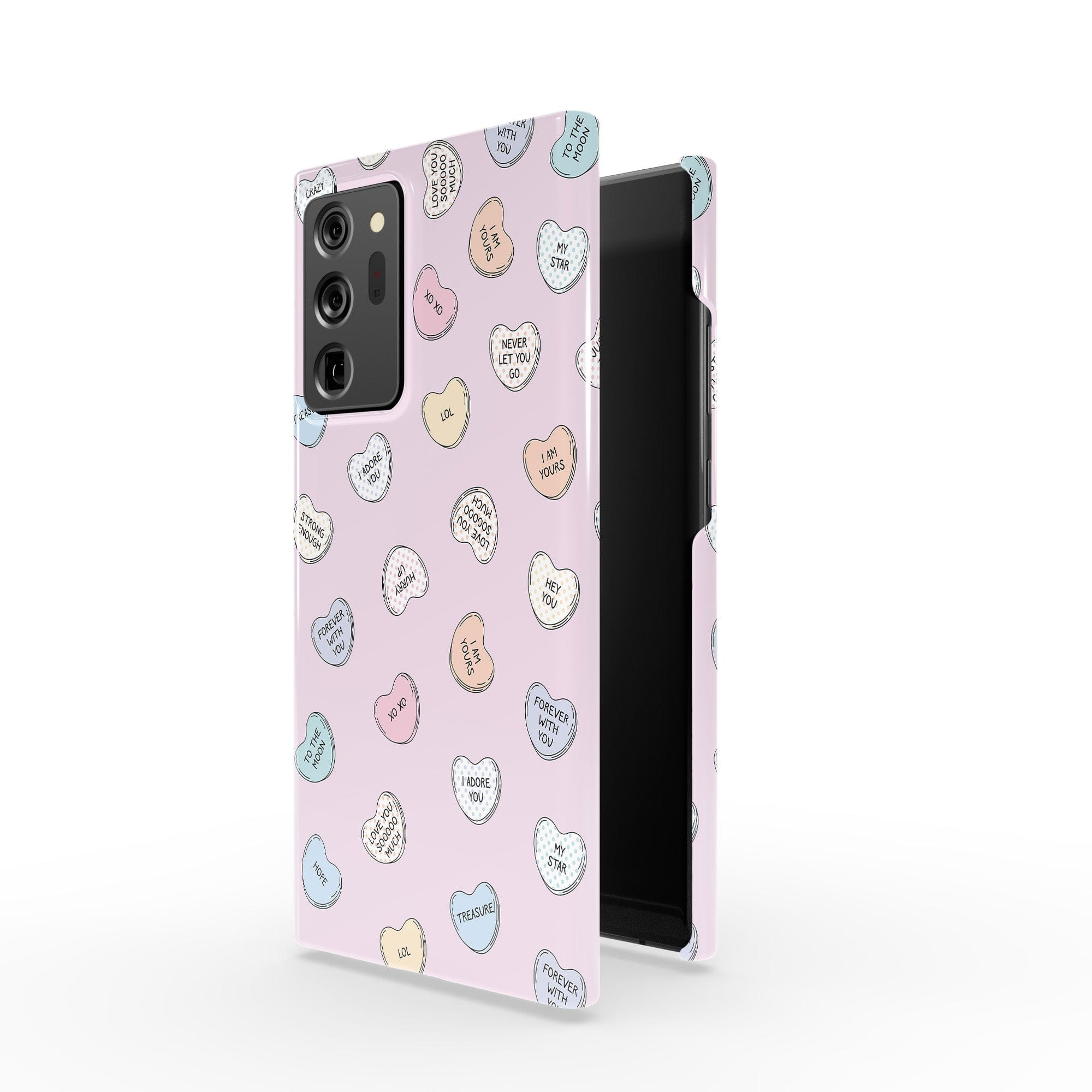 Sweet Nothings | Candy Hearts Samsung Case Slim for Galaxy Note 20 Ultra 