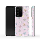 Sweet Nothings | Candy Hearts Samsung Case Tough for Galaxy S21 Ultra