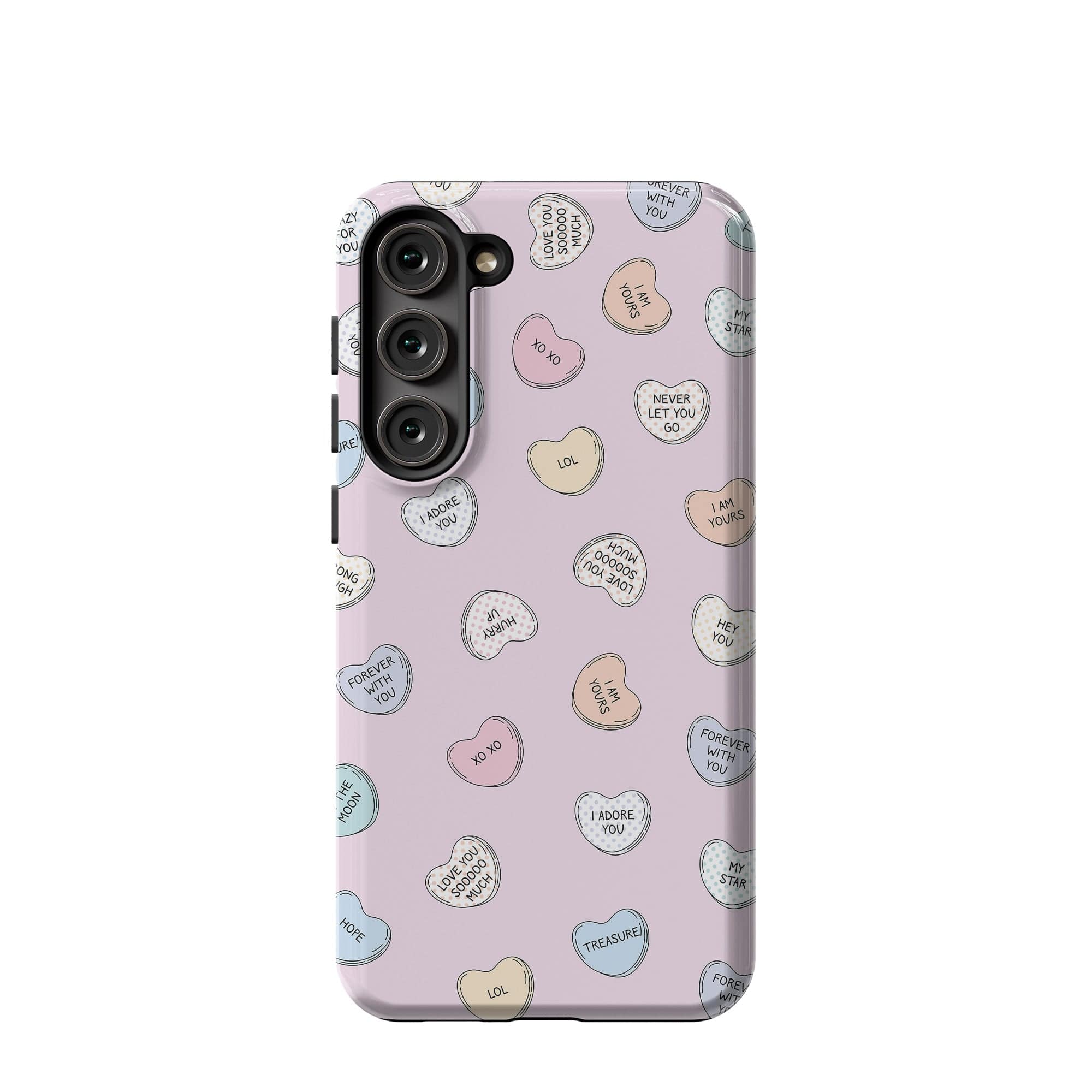 Sweet Nothings | Candy Hearts Samsung Case Tough for Galaxy S23 Plus