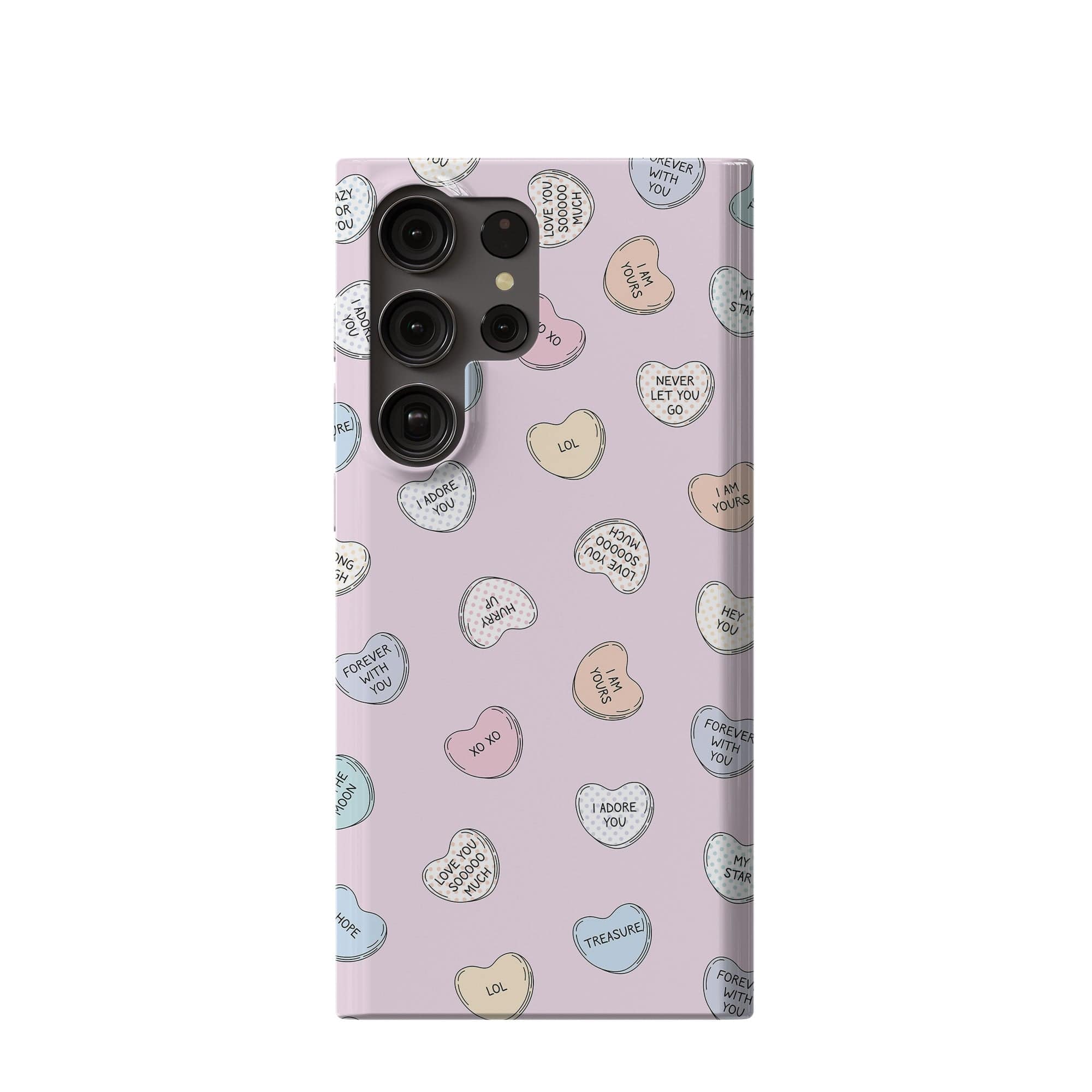 Sweet Nothings | Candy Hearts Samsung Case Slim for Galaxy S23