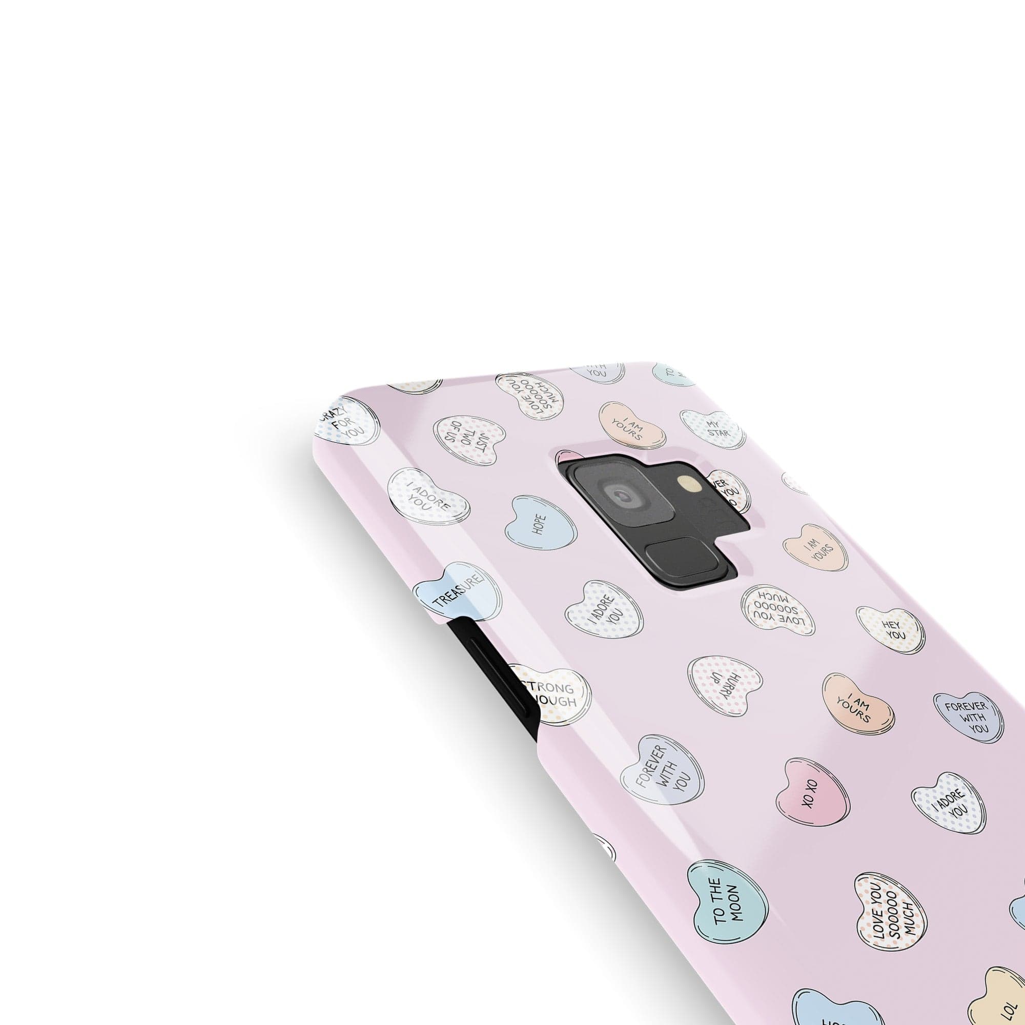 Sweet Nothings | Candy Hearts Samsung Case Slim for Galaxy S9 