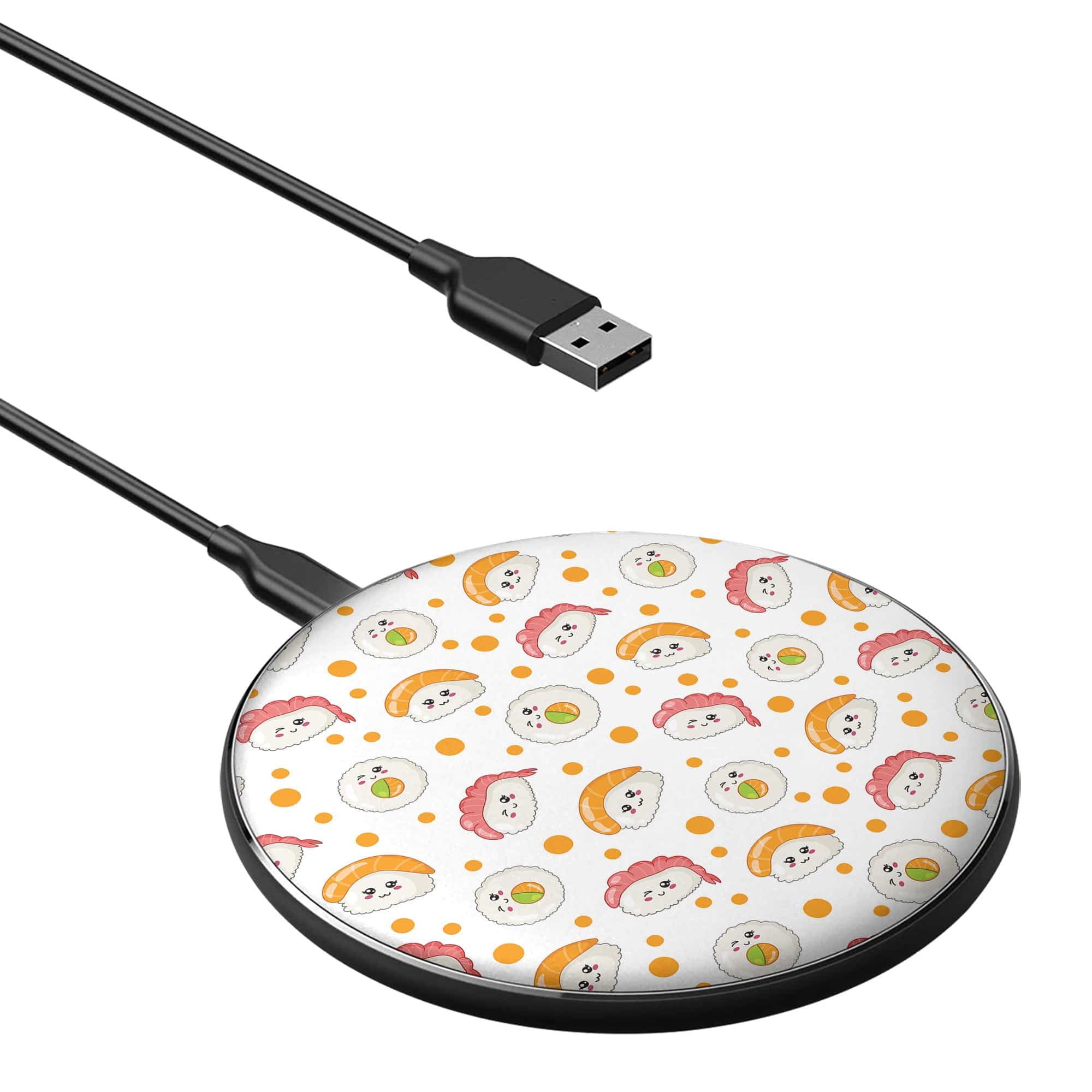 Sweet Sashimi | Sushi Wireless Charging Pad in Black