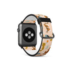 Tangerine Dream | Designer Wild Cat Apple Watch Band for 38/40/41 mm Watch in Black