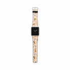 Tangerine Dream | Designer Wild Cat Apple Watch Band for 38/40/41 mm Watch in Silver