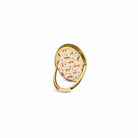 Tangerine Dream | Designer Wild Cat Ring Holder in Gold