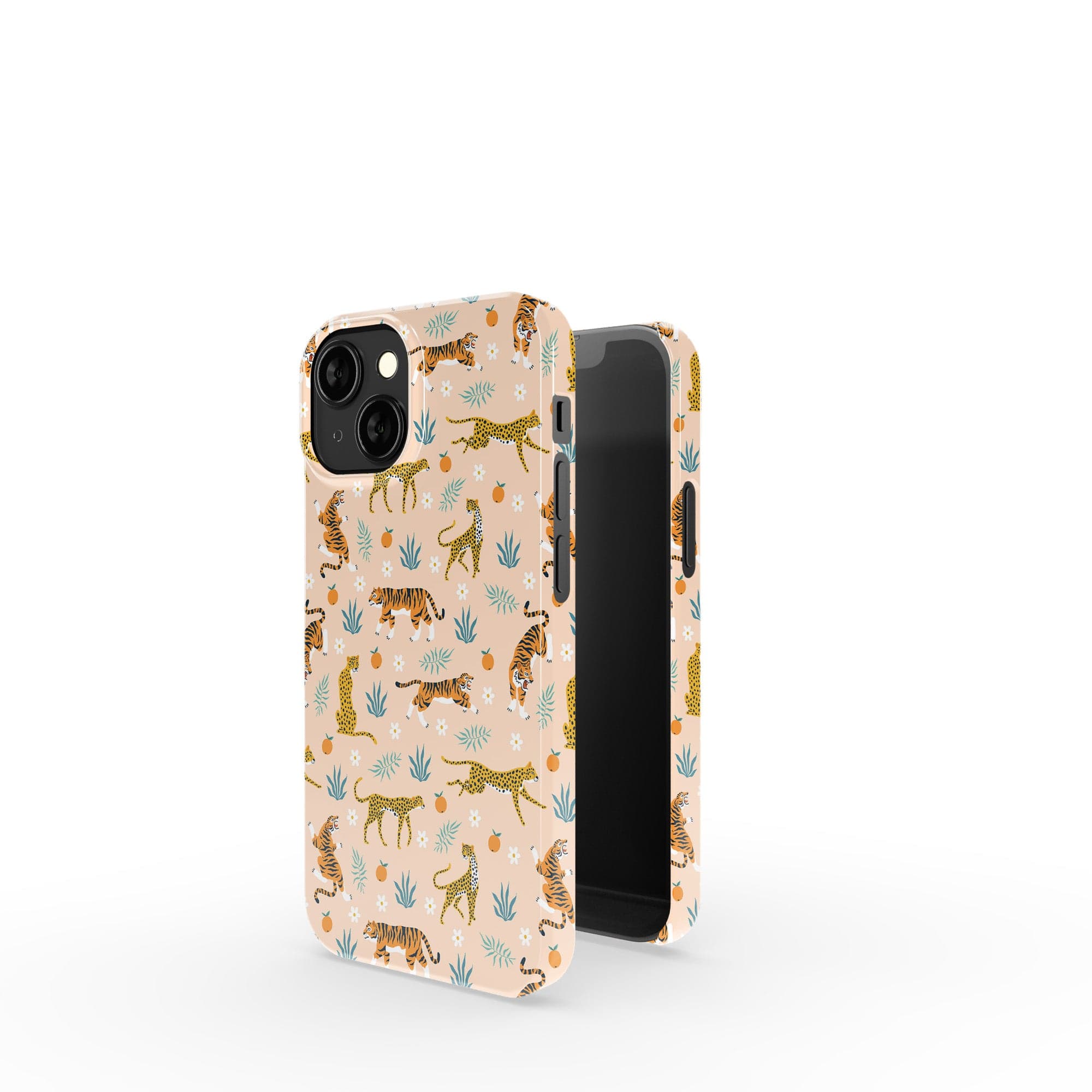 Tangerine Dream | Designer Wild Cat Case Tough for iPhone SE (2022 & 2022)