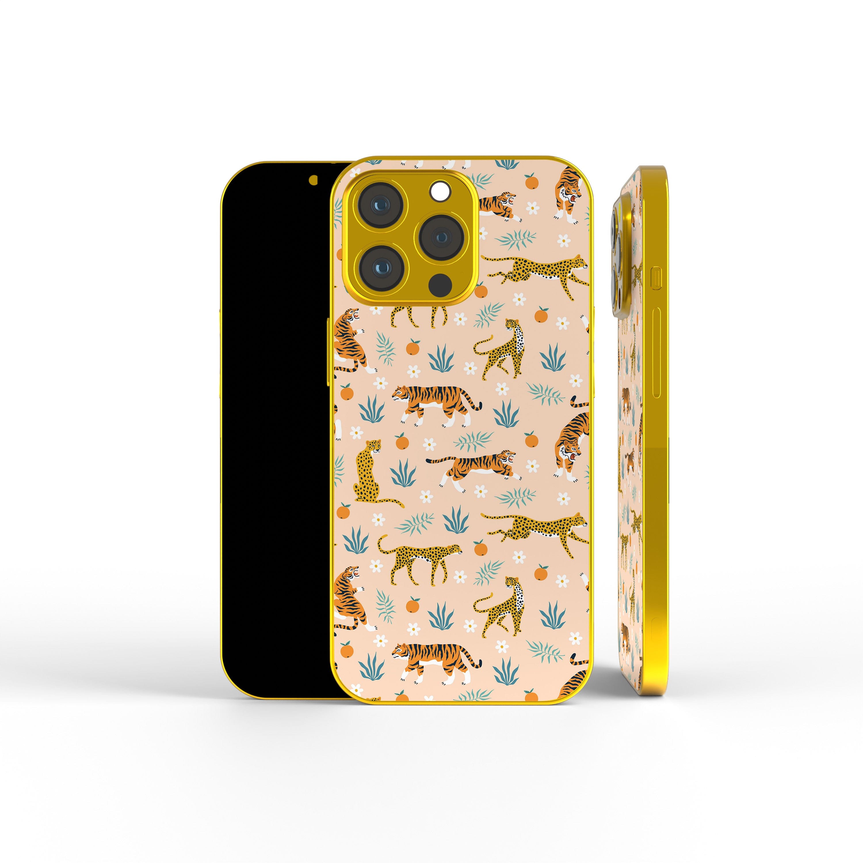 Tangerine Dream | Designer Wild Cat Precious Metals Case in Gold