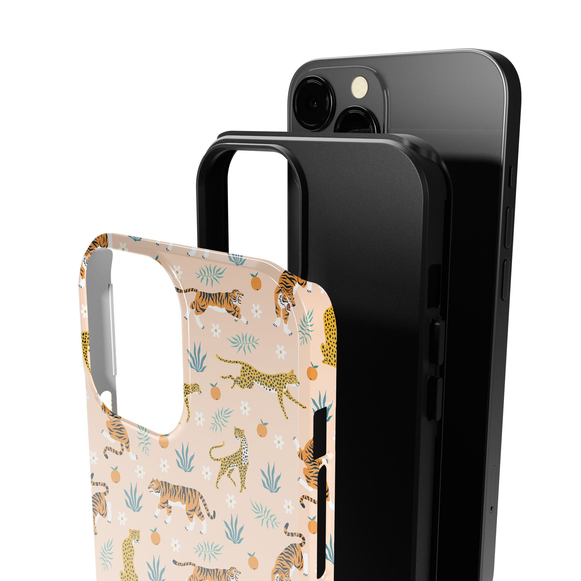 Tangerine Dream | Designer Wild Cat Case Slim for iPhone 13