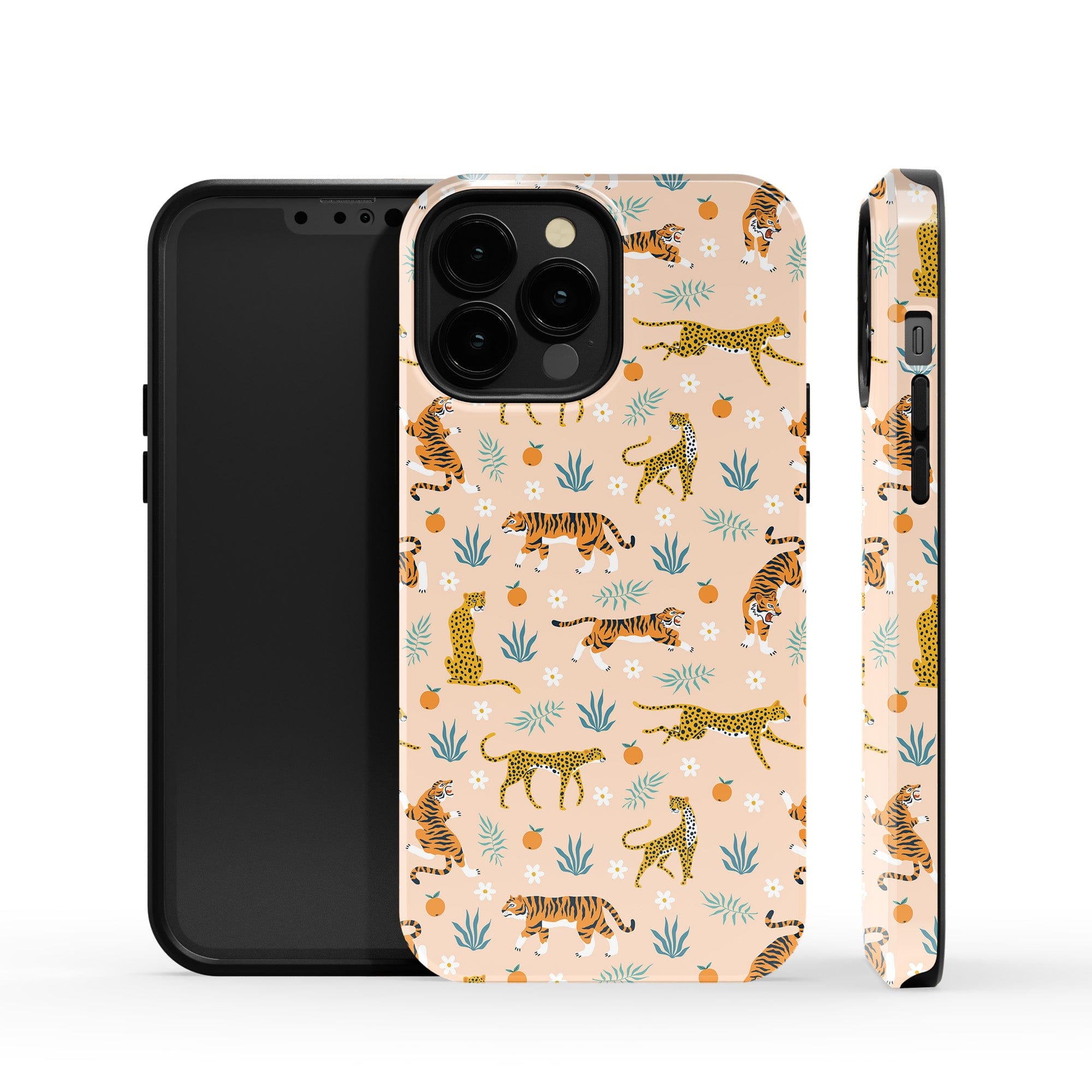 Tangerine Dream | Designer Wild Cat Case Tough for iPhone 13 Pro