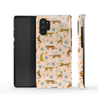 Tangerine Dream | Designer Wild Cat Samsung Case Tough for Galaxy Note 10 Plus 