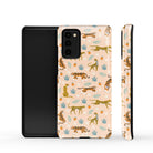 Tangerine Dream | Designer Wild Cat Samsung Case Tough for Galaxy Note 20 