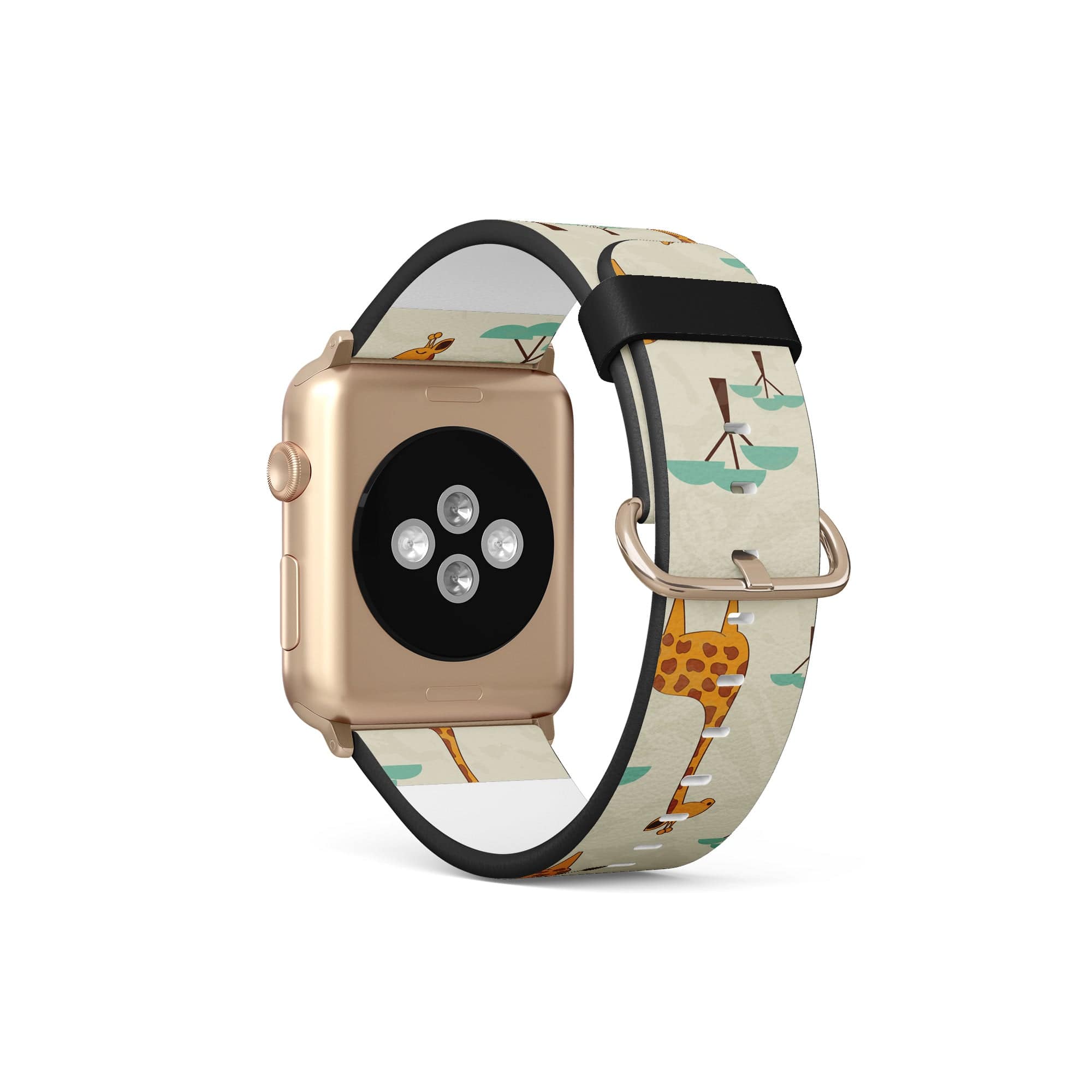 Towering Savannah | Giraffe Apple Watch Band for 38/40/41 mm Watch in Gold