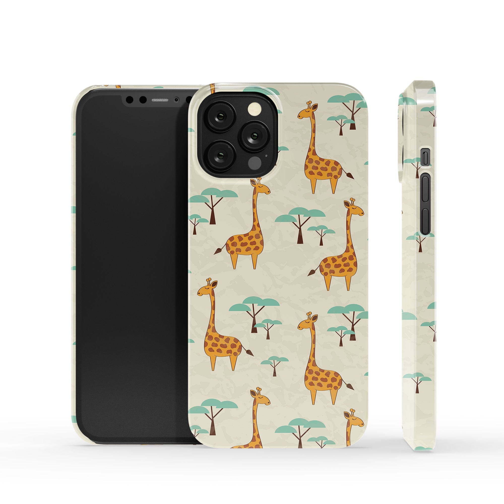 Towering Savannah | Giraffe Case Clear for iPhone 11