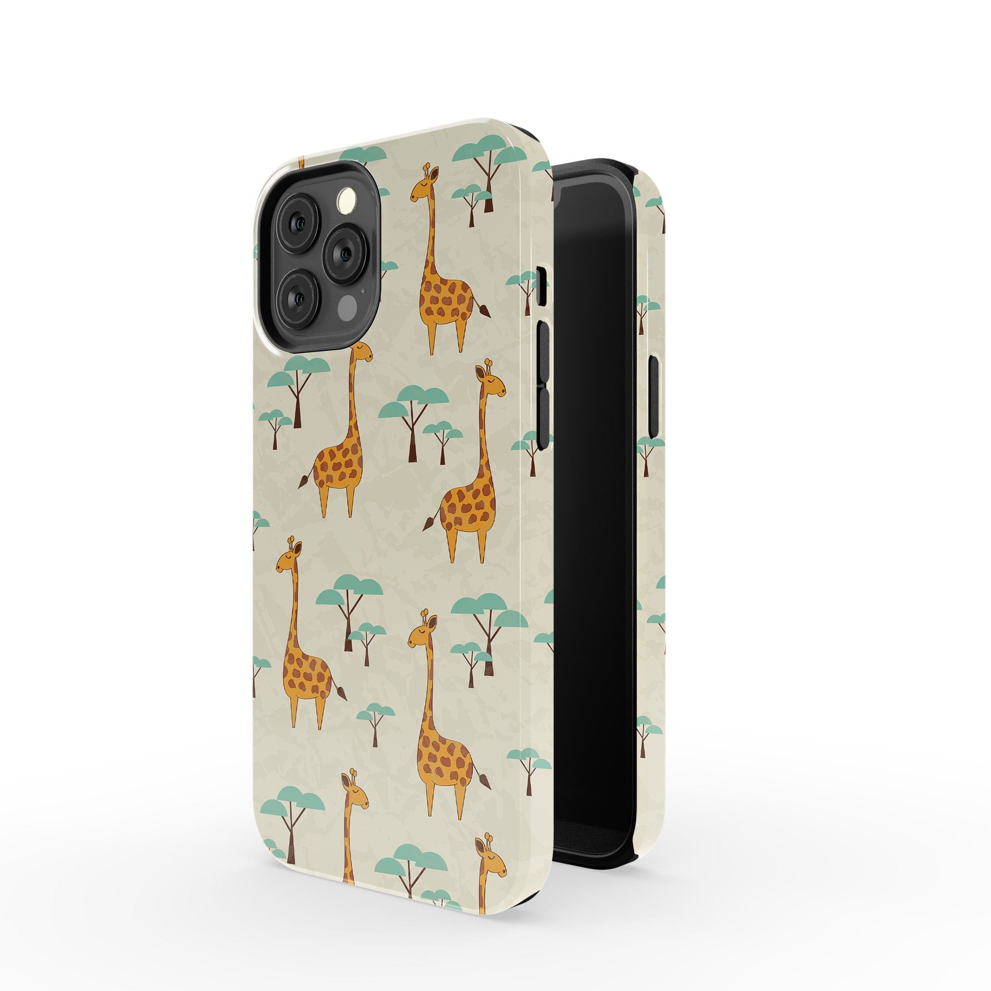 Towering Savannah | Giraffe Case Clear for iPhone XS Max