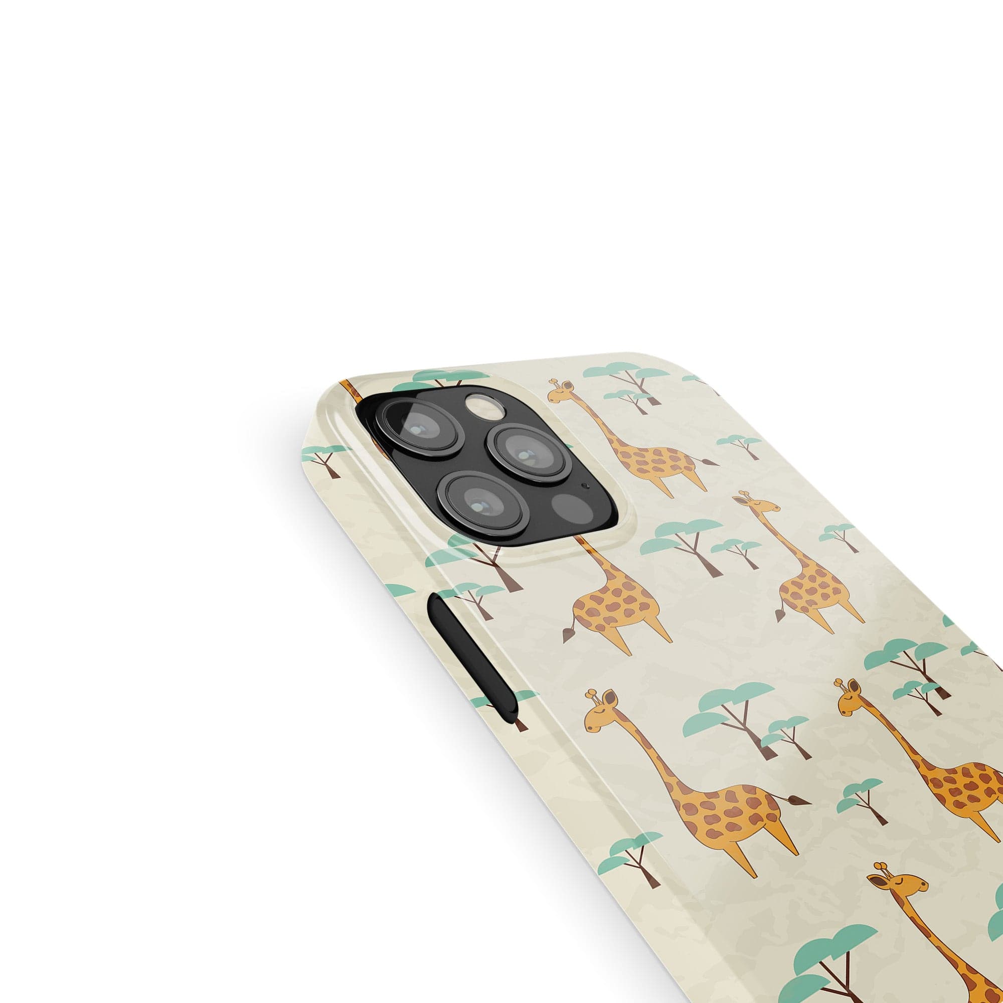 Towering Savannah | Giraffe Case Clear for iPhone XR