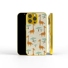 Towering Savannah | Giraffe Precious Metals Case in Gold