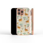 Towering Savannah | Giraffe Precious Metals Case in Rose Gold