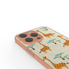 Towering Savannah | Giraffe Precious Metals Case in Rose Gold