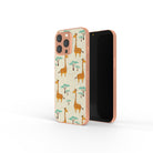 Towering Savannah | Giraffe Precious Metals Case in Rose Gold