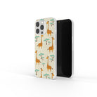 Towering Savannah | Giraffe Precious Metals Case in Silver