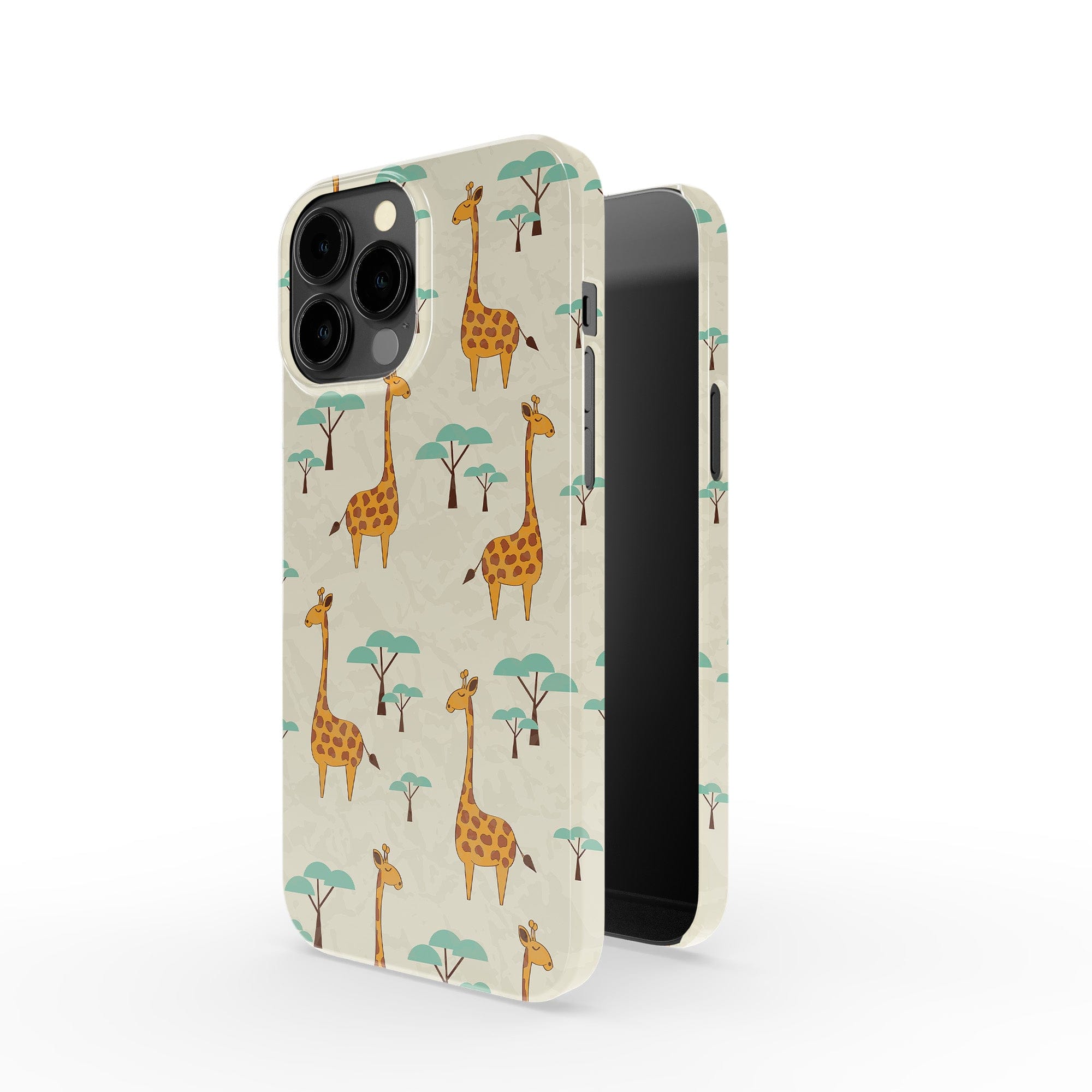 Towering Savannah | Giraffe Case Clear for iPhone 13 Pro Max