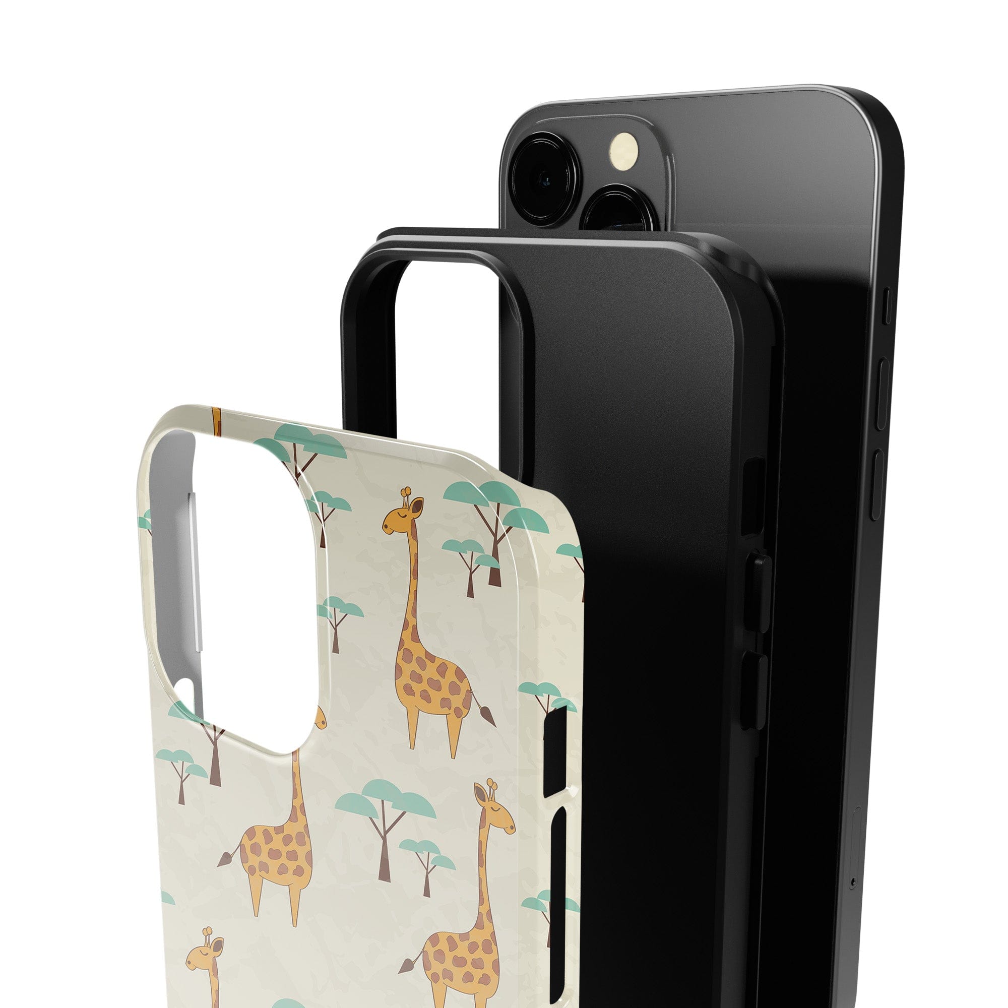 Towering Savannah | Giraffe Case Tough for iPhone 13 Pro