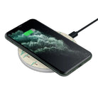 Towering Savannah | Giraffe Wireless Charging Pad in Silver