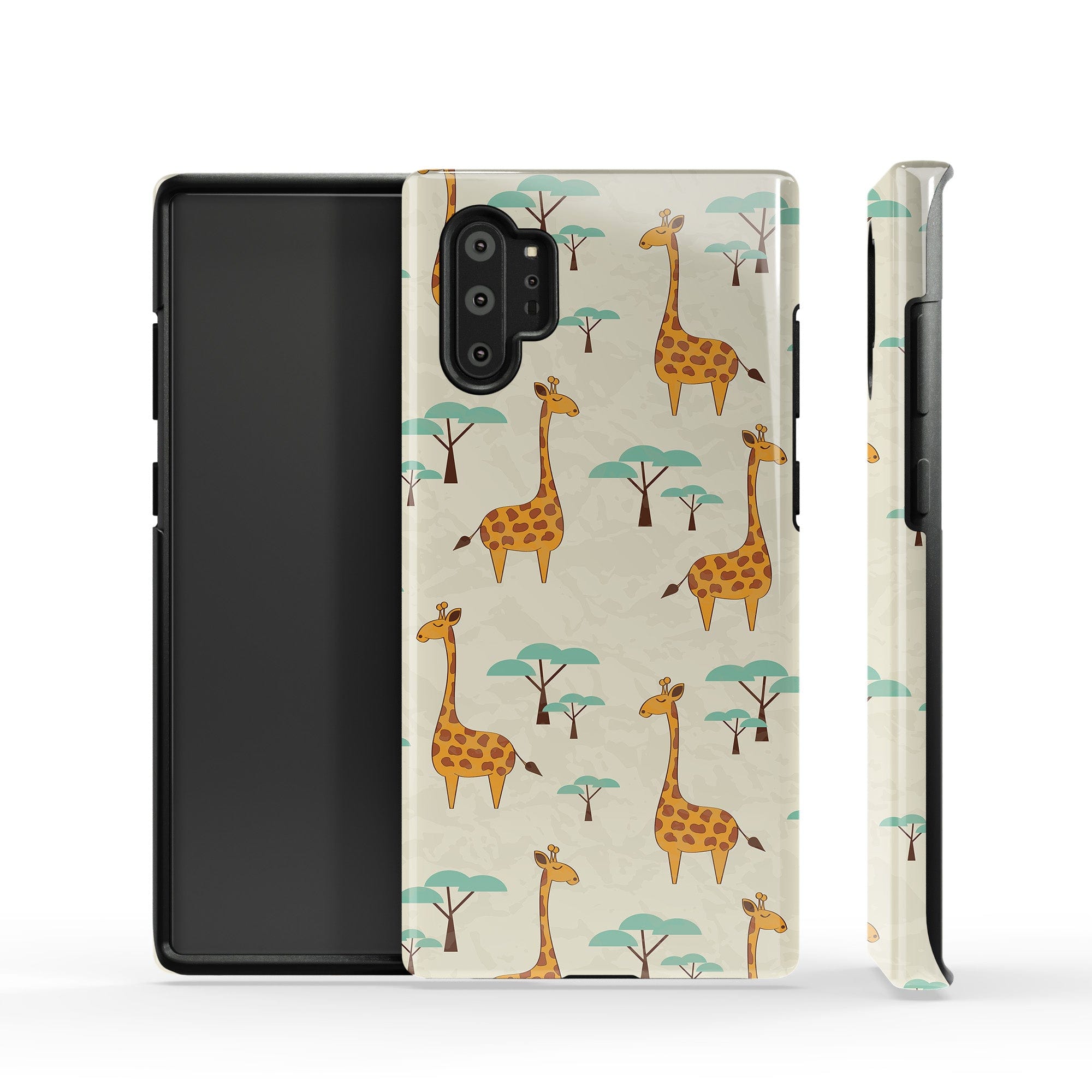 Towering Savannah | Giraffe Samsung Case Tough for Galaxy Note 10 Plus 