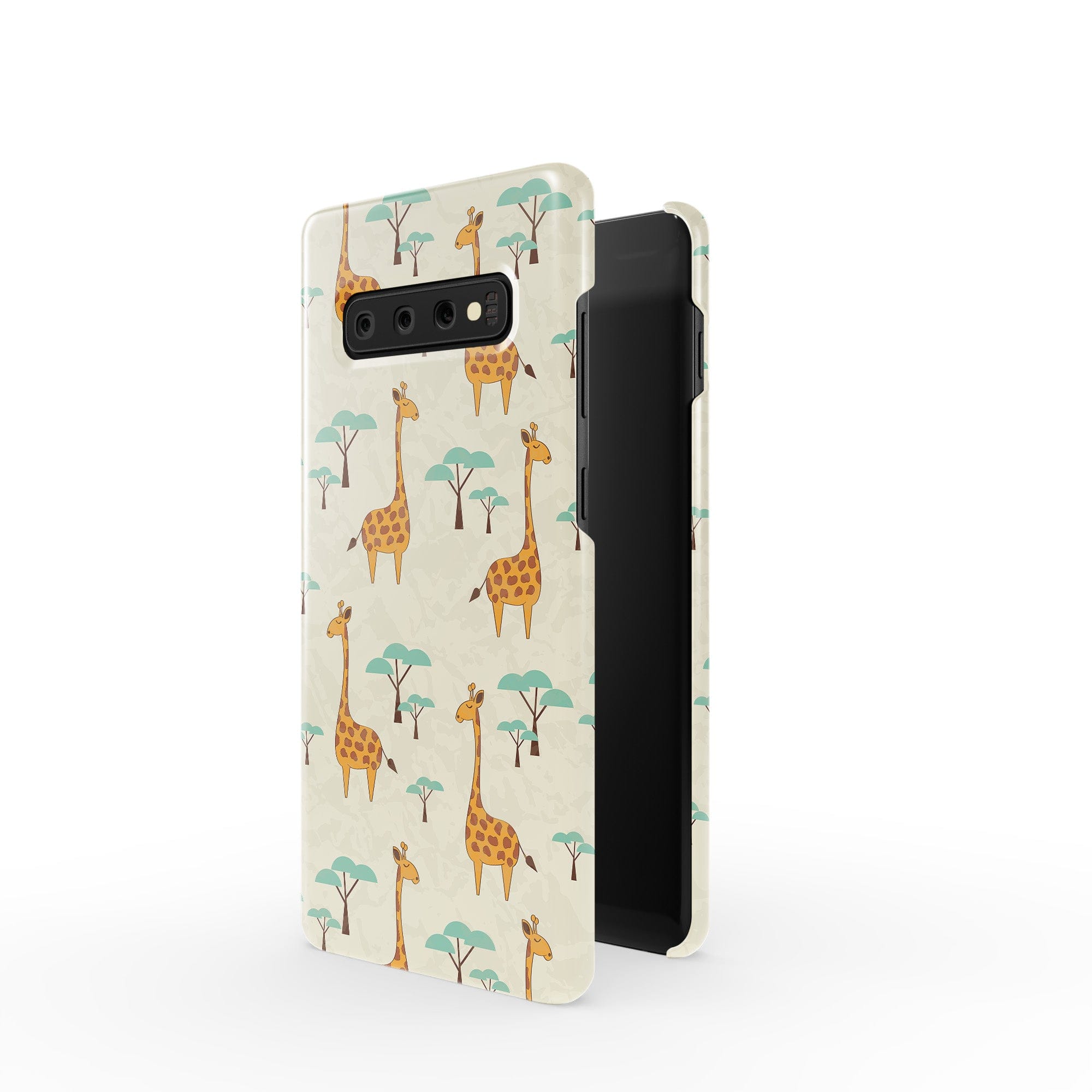 Towering Savannah | Giraffe Samsung Case Slim for Galaxy S10 Plus 