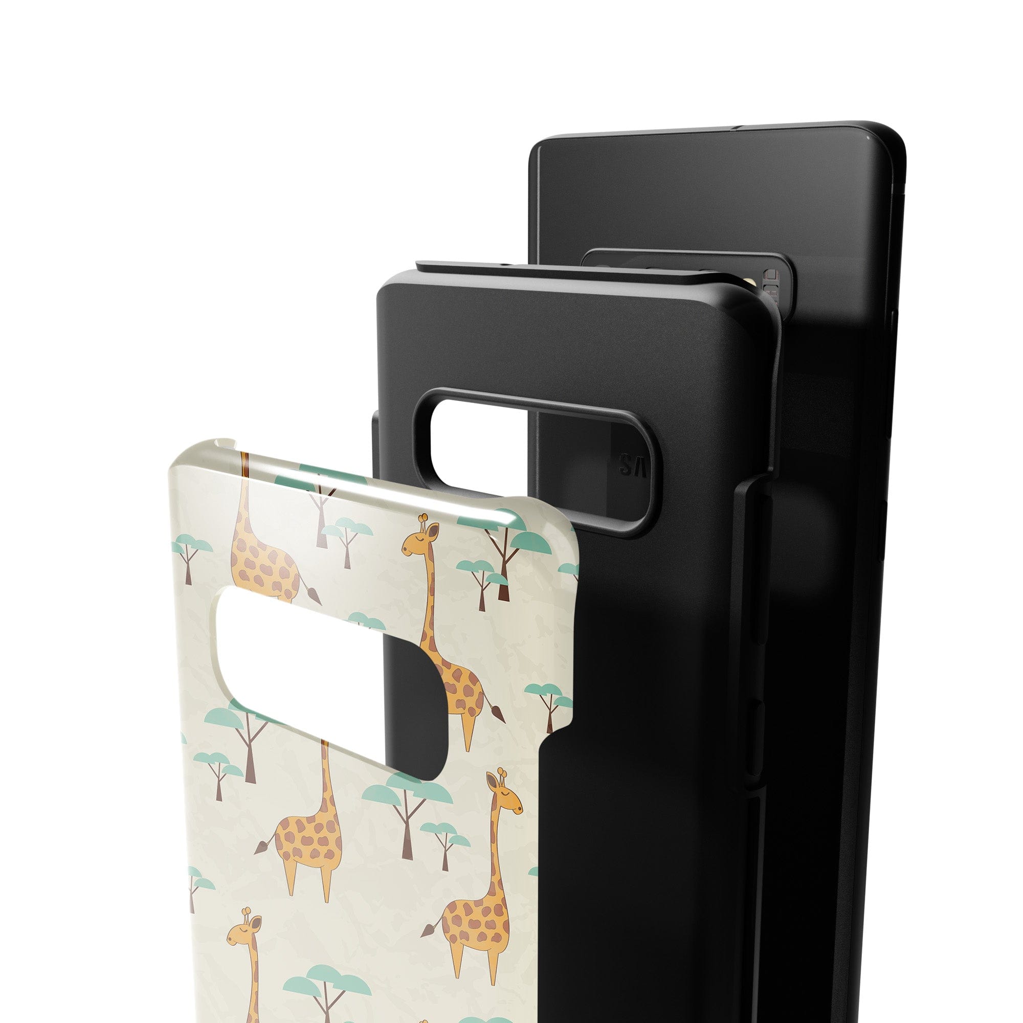 Towering Savannah | Giraffe Samsung Case Tough for Galaxy S10 Plus 