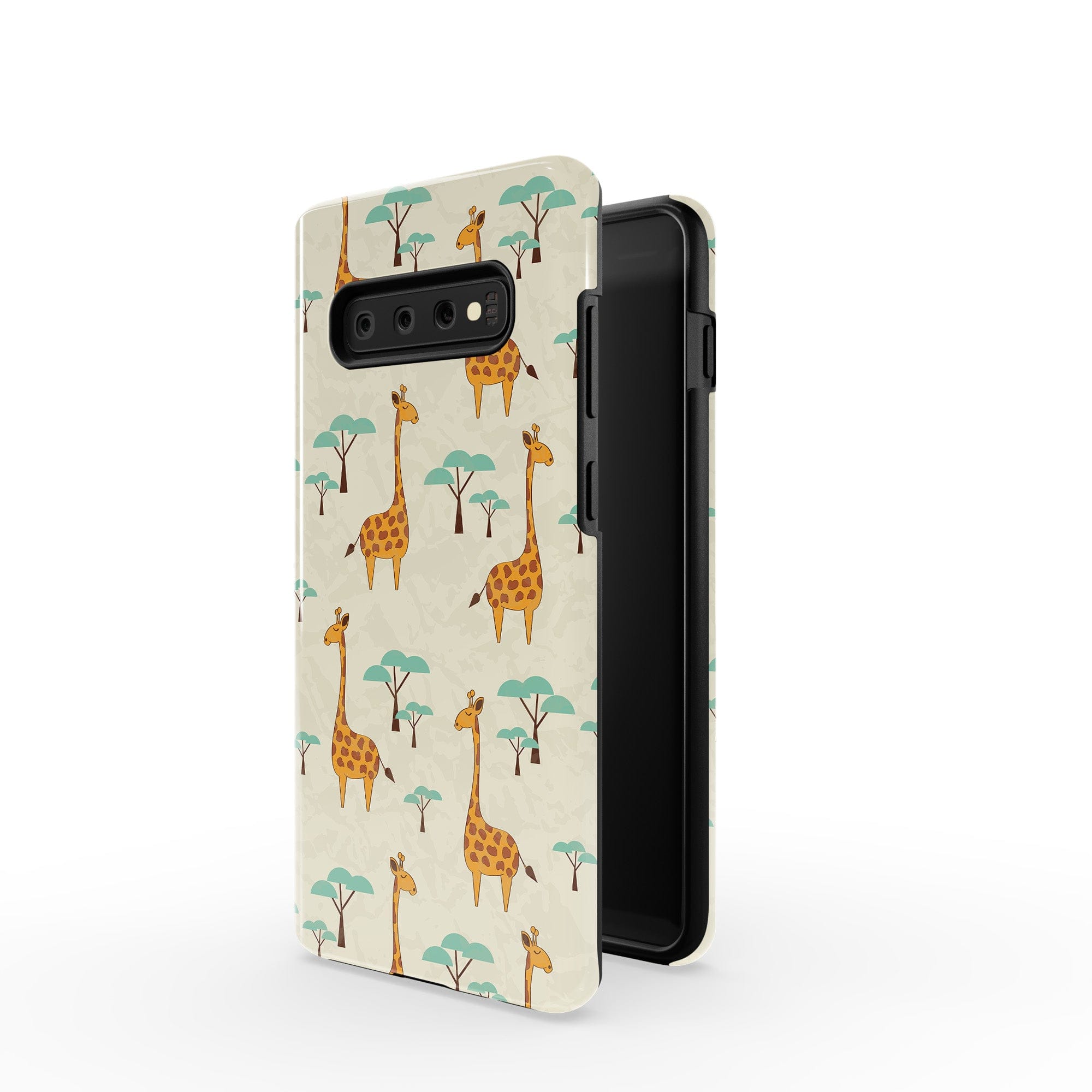 Towering Savannah | Giraffe Samsung Case Tough for Galaxy S10 Plus 